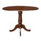 International Concepts Round 42 in Round Dual Drop Leaf Pedestal Table, 35.5 inH, Espresso, 42 in W, 42 in L, 35.5 in H K581-42DPT-6B - alternate 7